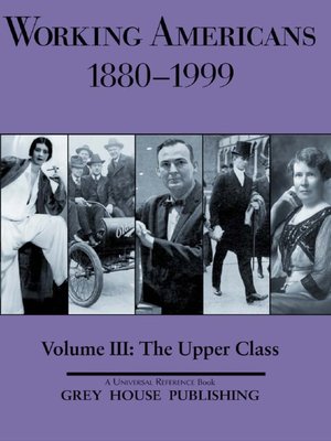 cover image of Working Americans, 1880-1999, Volume 3